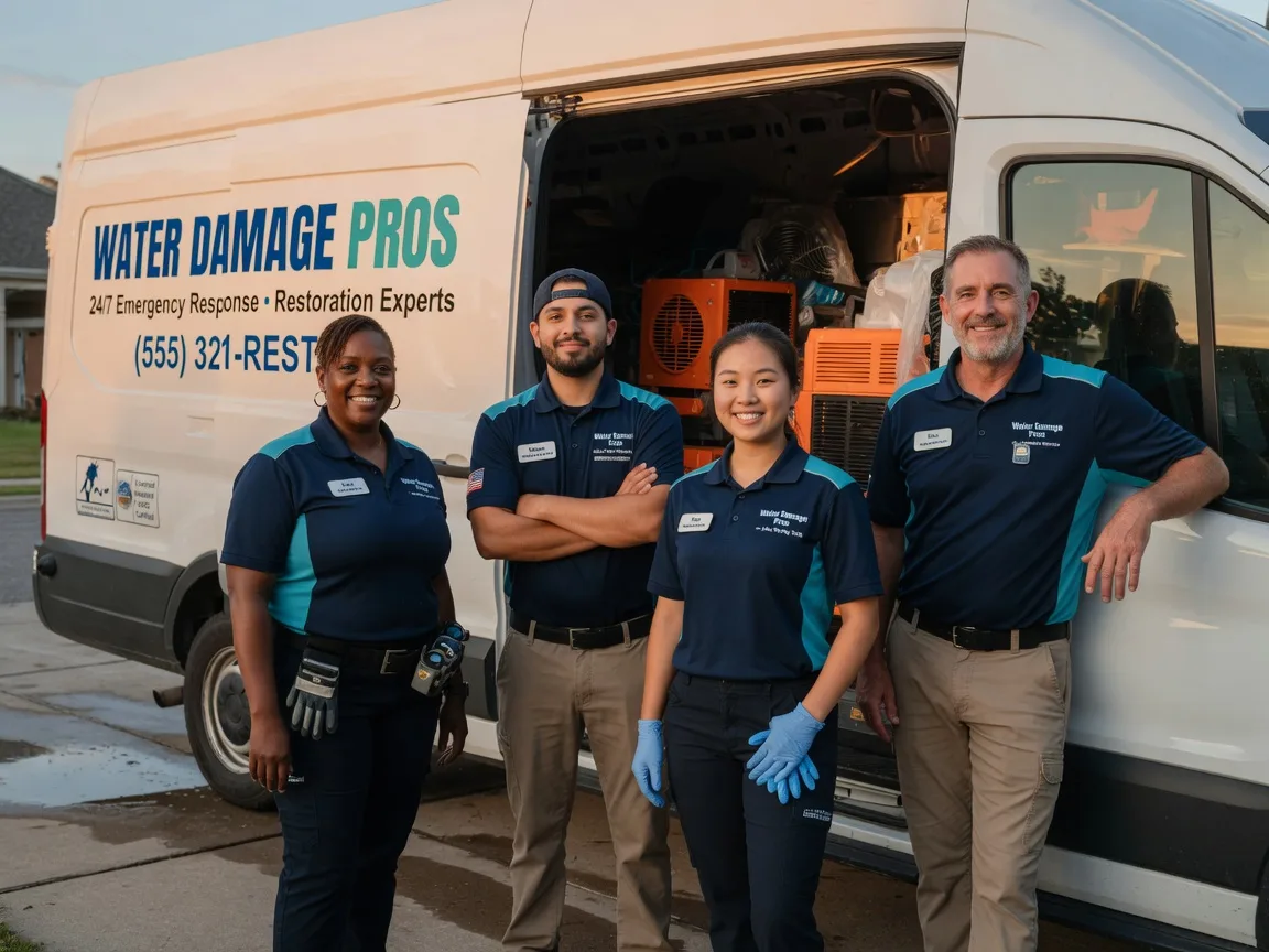 Water Damage Restoration company in Honobia, OK