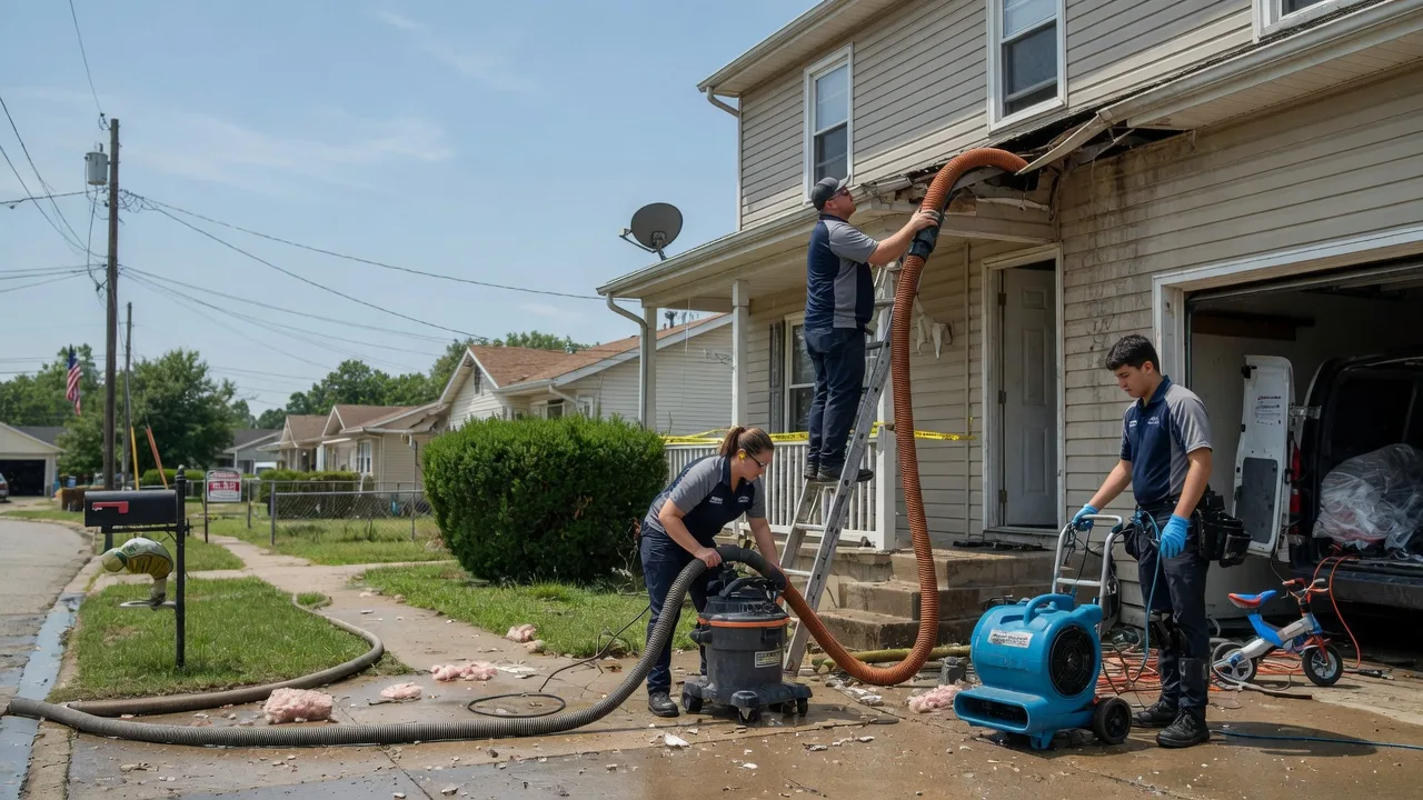 Water Damage Restoration in Honobia, OK near me
